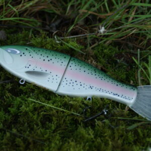 Noro170 coloris "La bassinée" – Glide Bait Artisanal 17 cm / 45 g – Coulant Lent